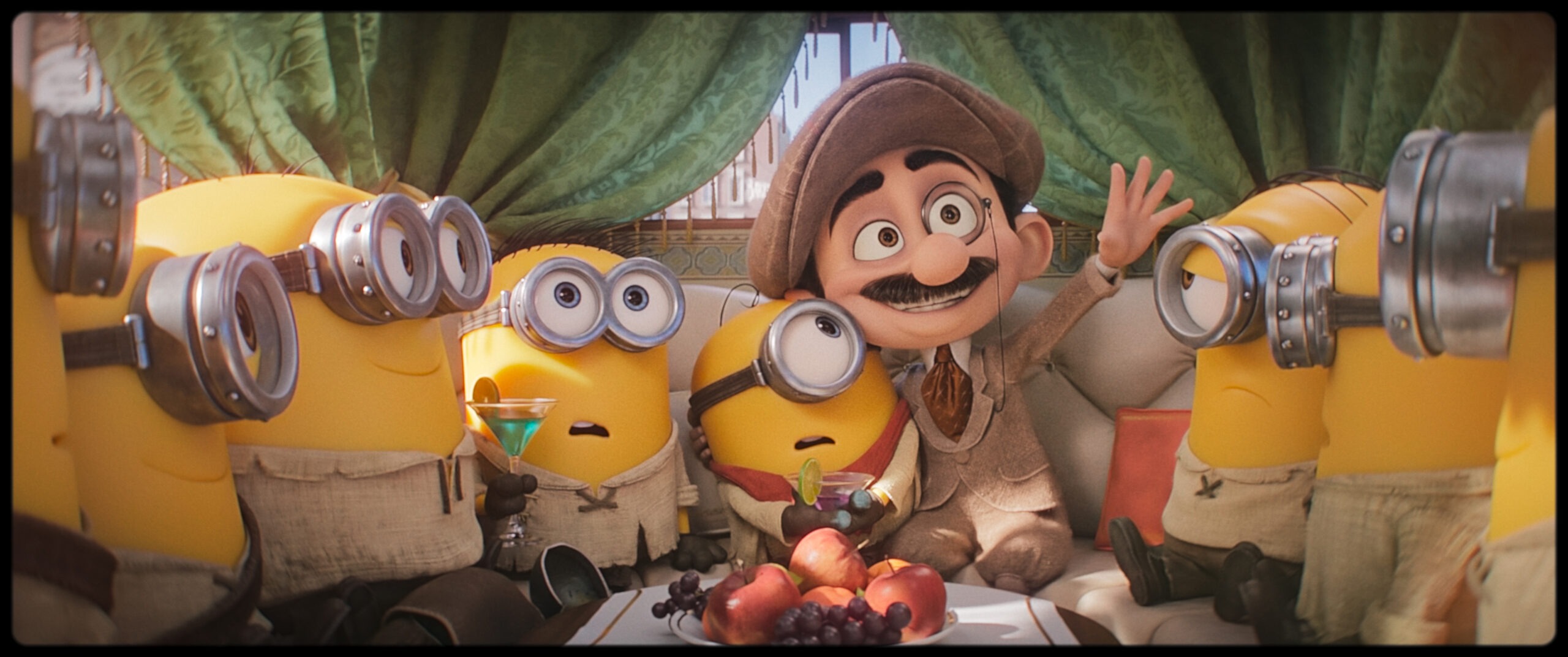 "I Minions a Los Angeles negli studi cinematografici di Minions e Monsters"