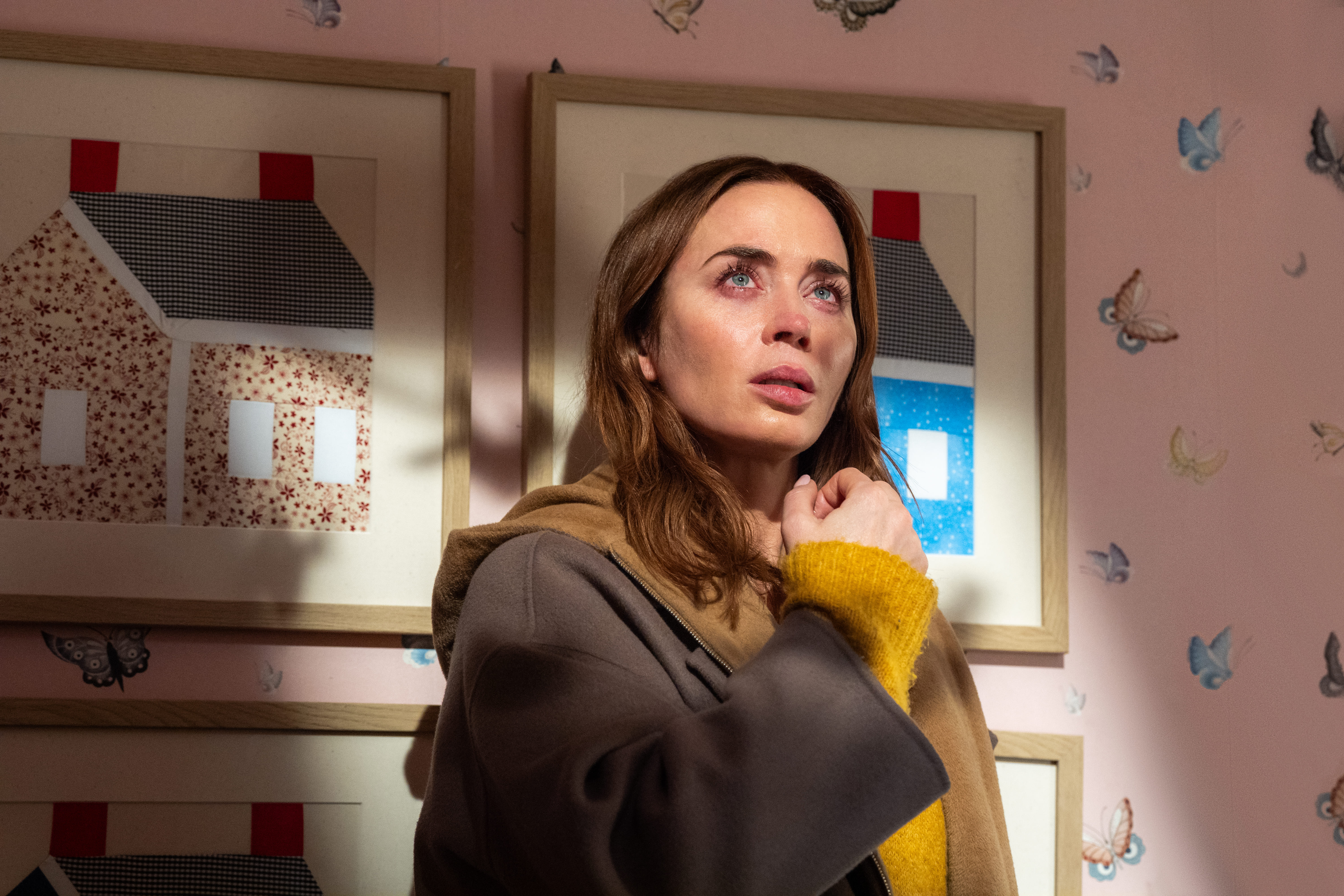 Emily Blunt nel film Disclosure Day di Steven Spielberg