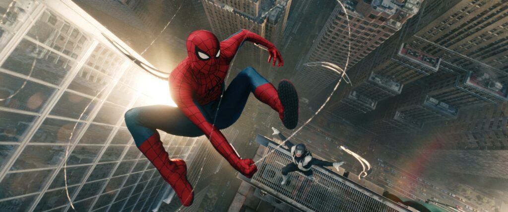 Tom Holland nel film Spider-Man: Brand New Day